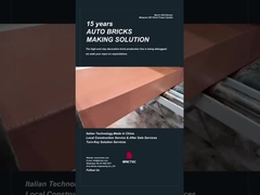 Ввод в эксплуатацию экструзионной линии производства декоративного кирпича Brictec